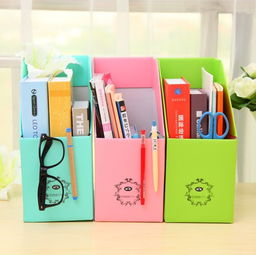 韩国文具 办公用品 大号创意 纸质 文件架 堆糖,美好生活研究所