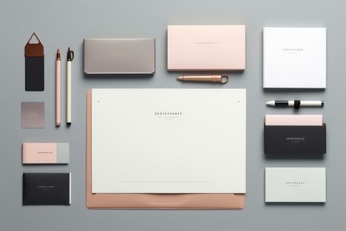 企业文件办公用品VI样机效果图与摄影图下载指南